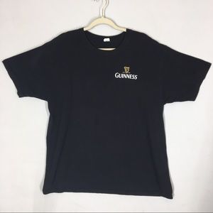 Vintage Anvil Guinness Crew Neck Tee Shirt Sz XL